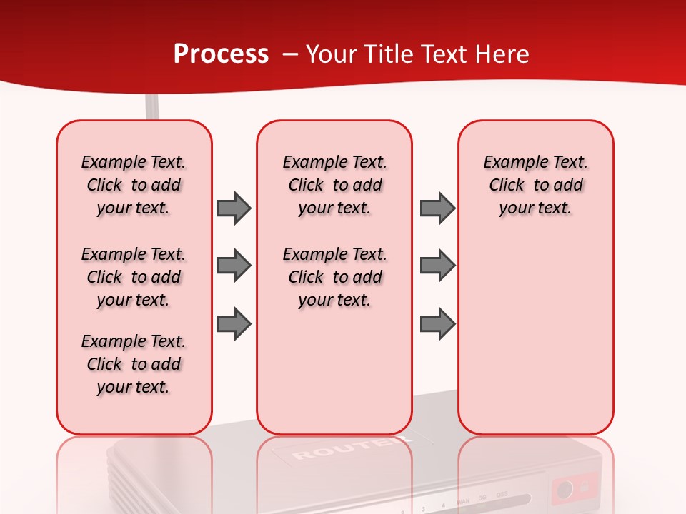 Led Internet Communications PowerPoint Template