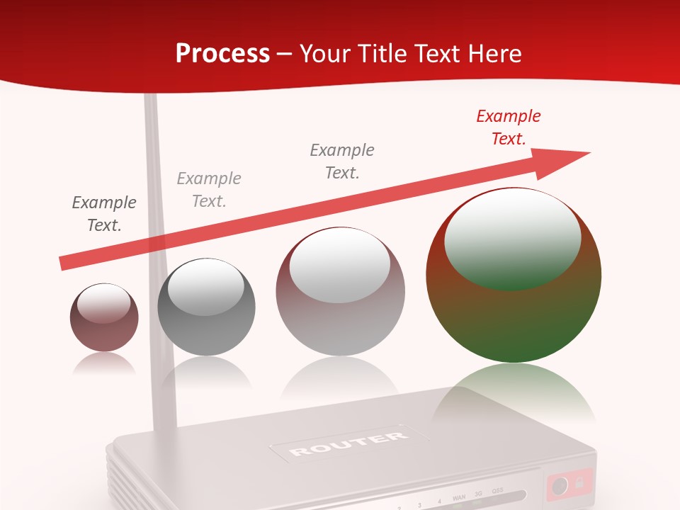 Led Internet Communications PowerPoint Template