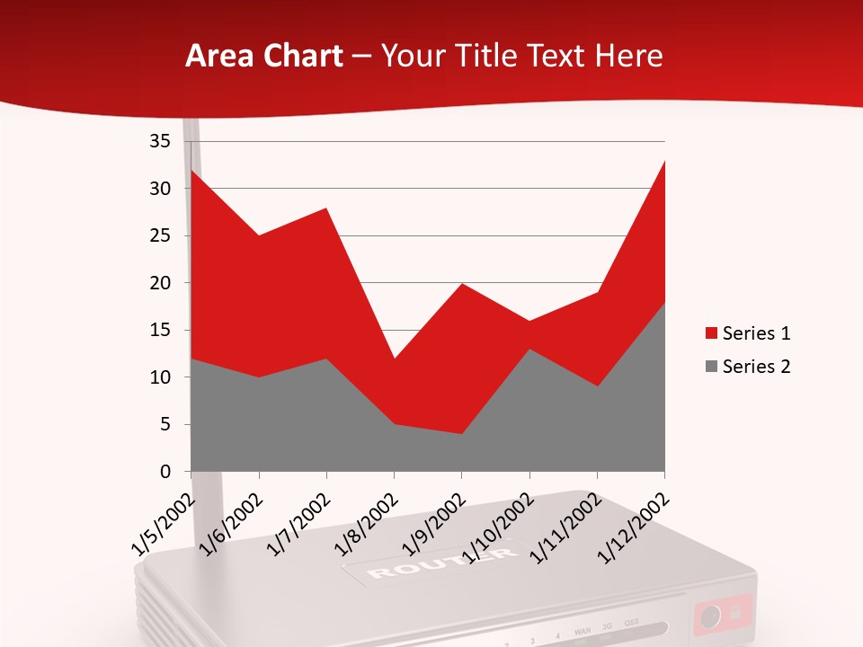 Led Internet Communications PowerPoint Template