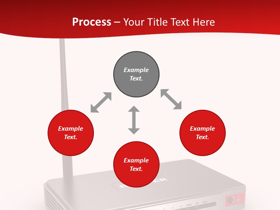 Led Internet Communications PowerPoint Template