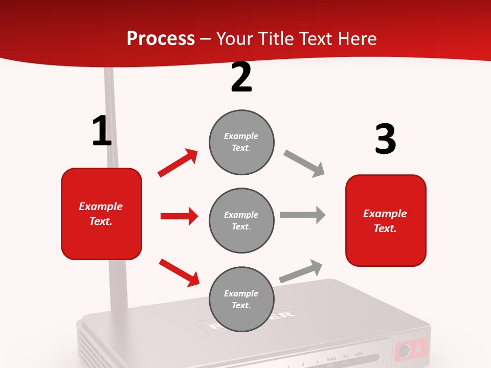 Led Internet Communications PowerPoint Template