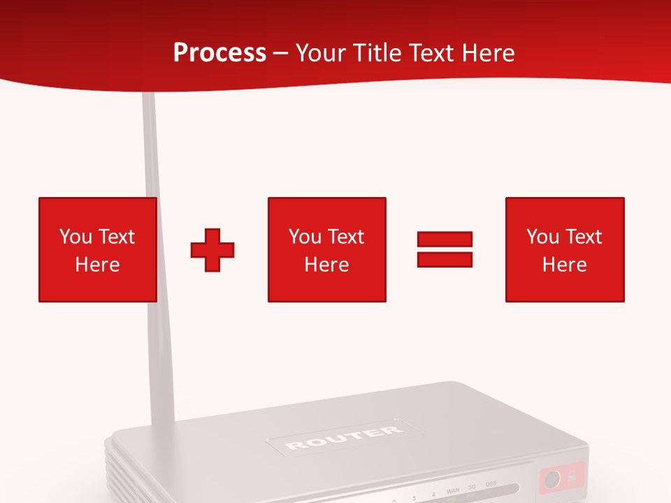 Led Internet Communications PowerPoint Template