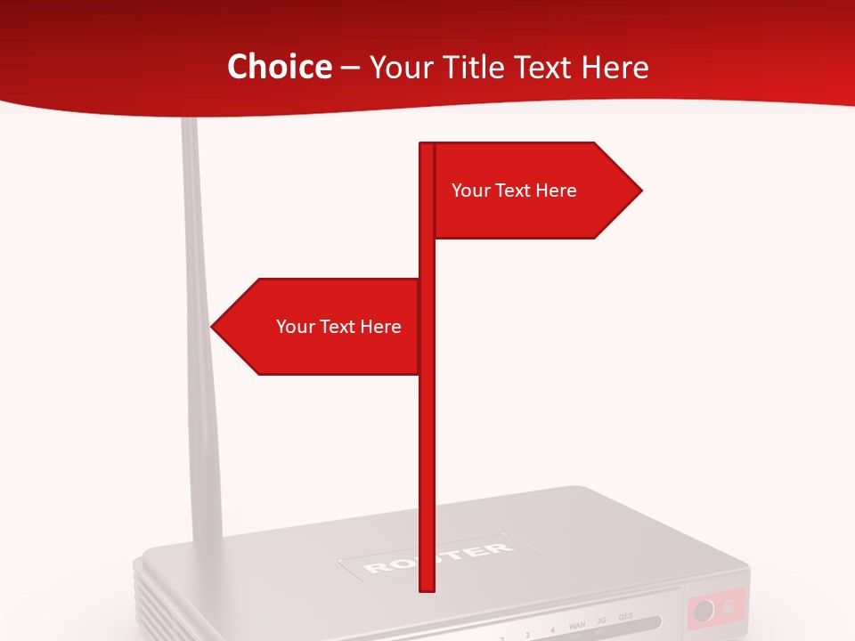 Led Internet Communications PowerPoint Template