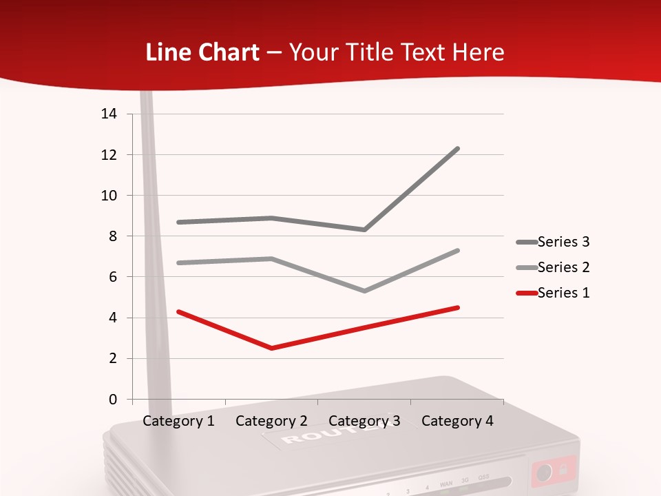 Led Internet Communications PowerPoint Template