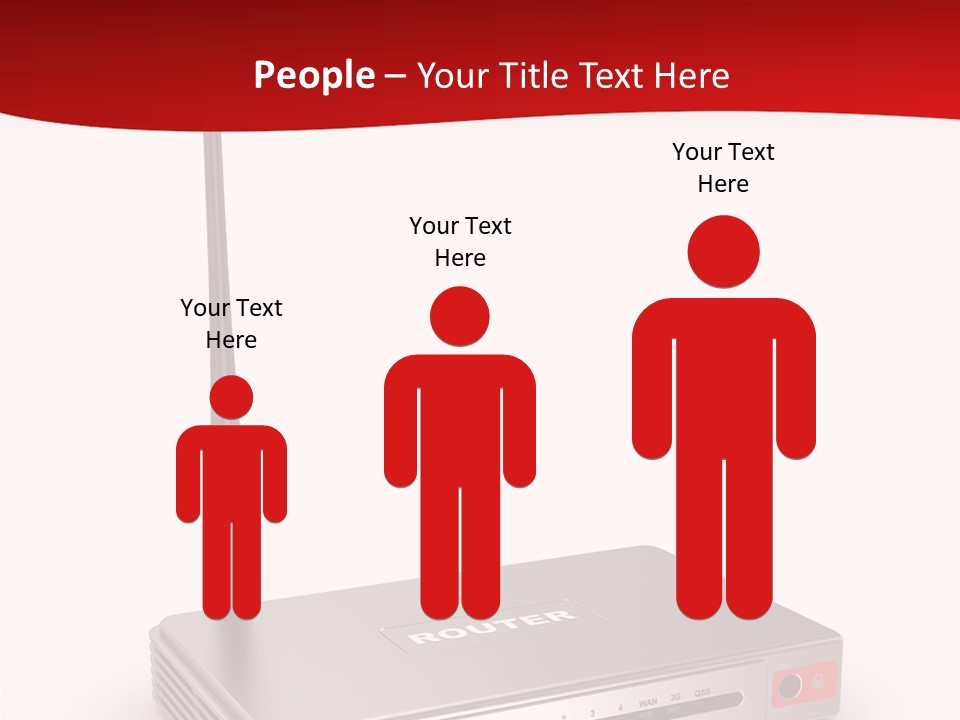 Led Internet Communications PowerPoint Template