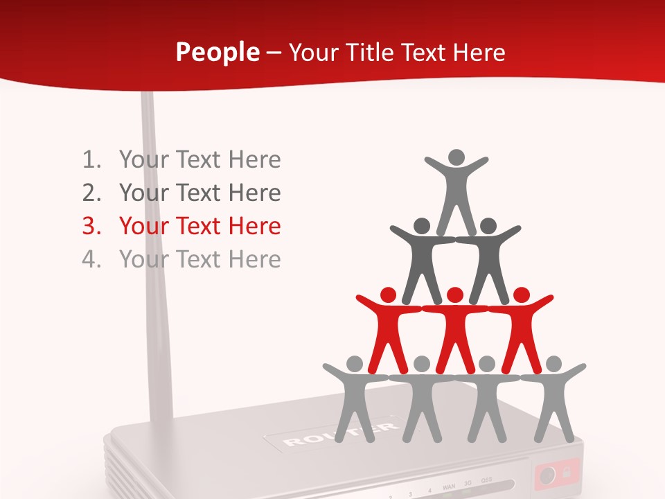 Led Internet Communications PowerPoint Template