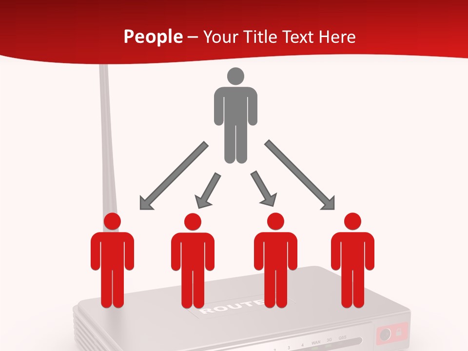 Led Internet Communications PowerPoint Template