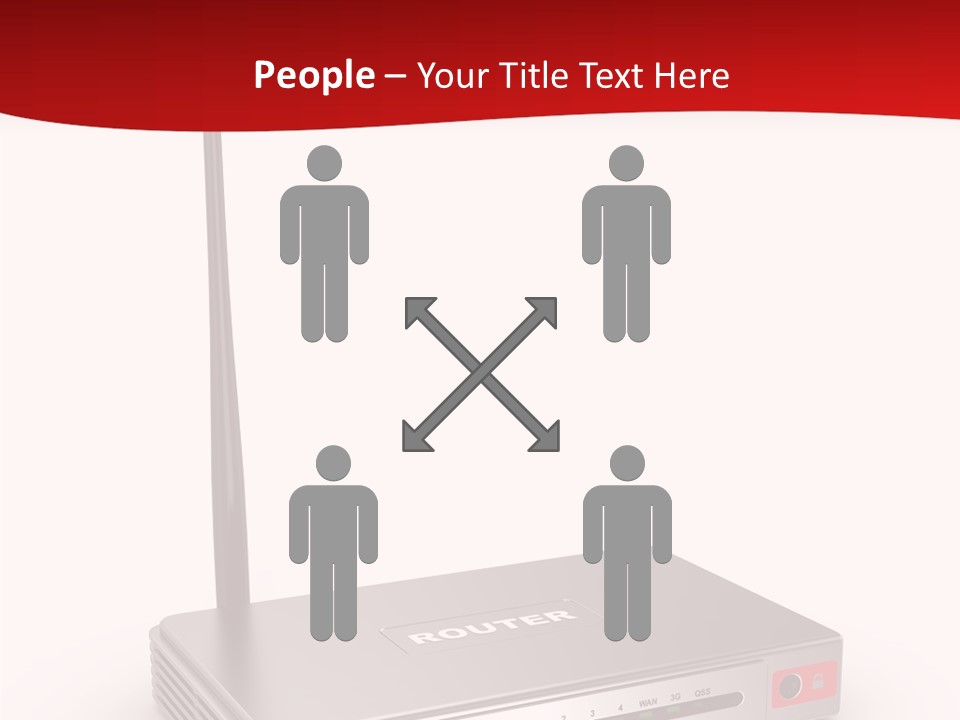 Led Internet Communications PowerPoint Template