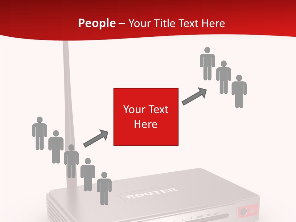 Led Internet Communications PowerPoint Template