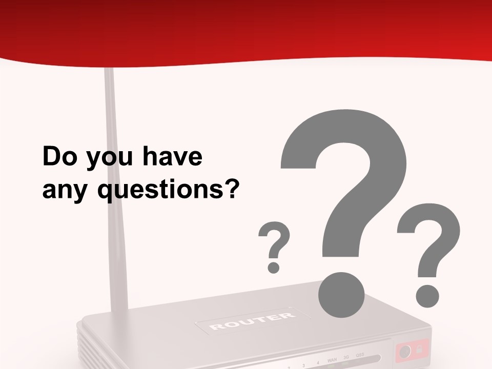 Led Internet Communications PowerPoint Template