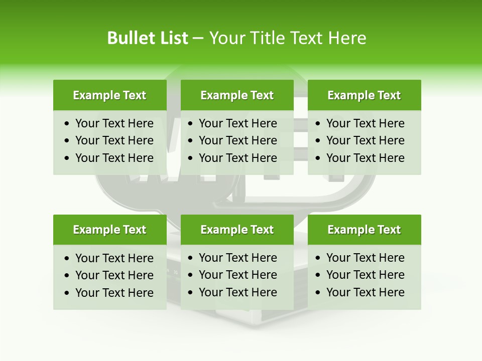 Symbol Wifi Wired PowerPoint Template