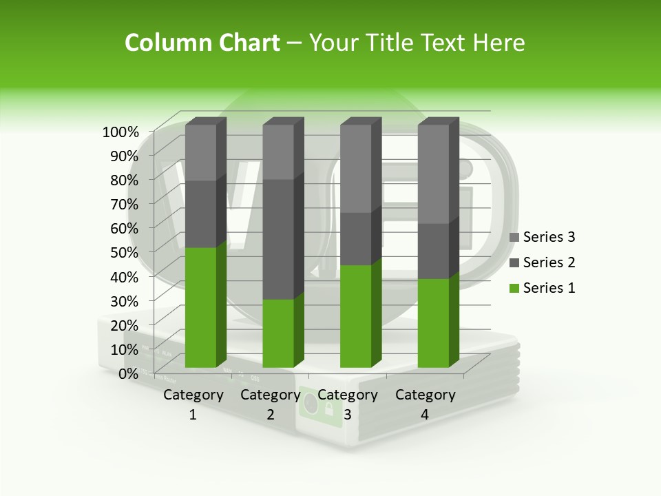 Symbol Wifi Wired PowerPoint Template