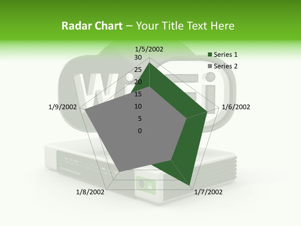 Symbol Wifi Wired PowerPoint Template