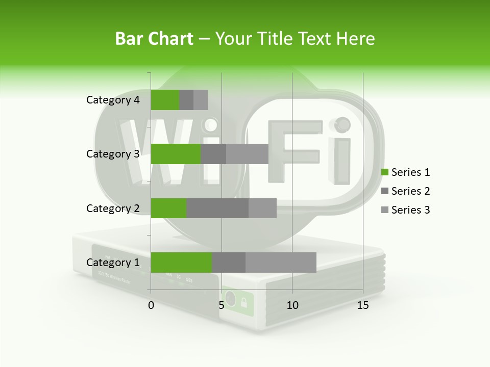 Symbol Wifi Wired PowerPoint Template