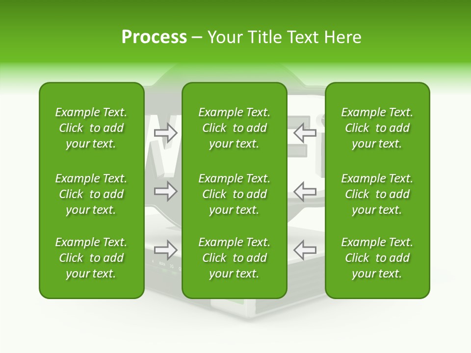 Symbol Wifi Wired PowerPoint Template