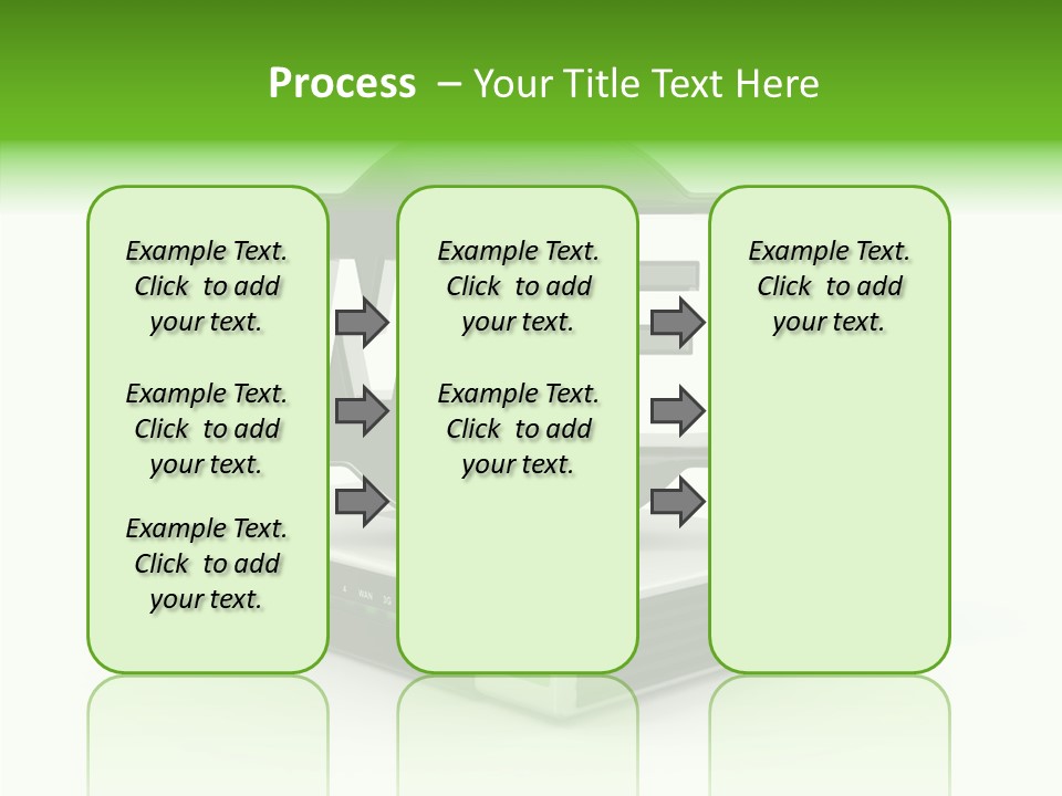 Symbol Wifi Wired PowerPoint Template