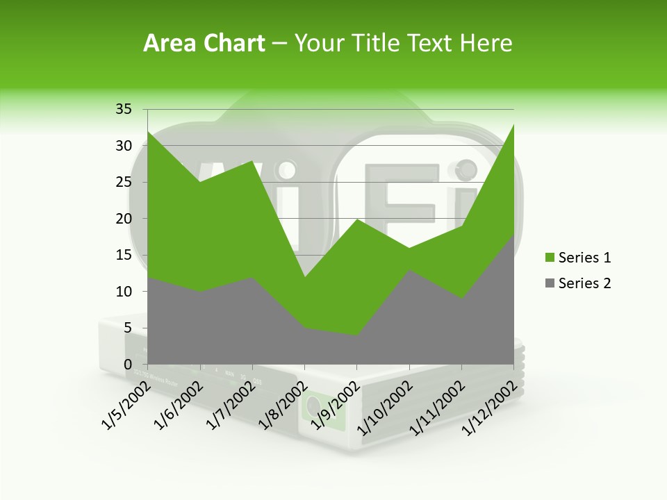 Symbol Wifi Wired PowerPoint Template