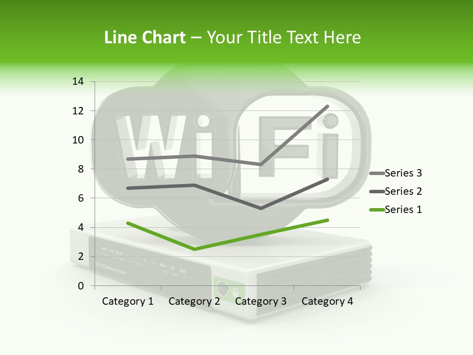 Symbol Wifi Wired PowerPoint Template