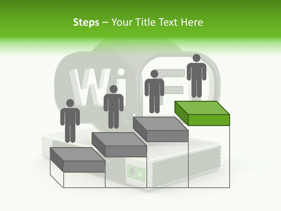 Symbol Wifi Wired PowerPoint Template