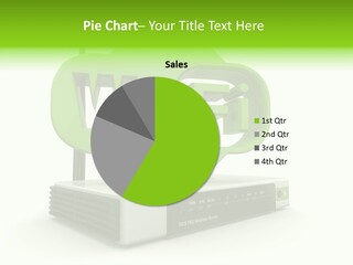 Illustration Antenna Wifi PowerPoint Template