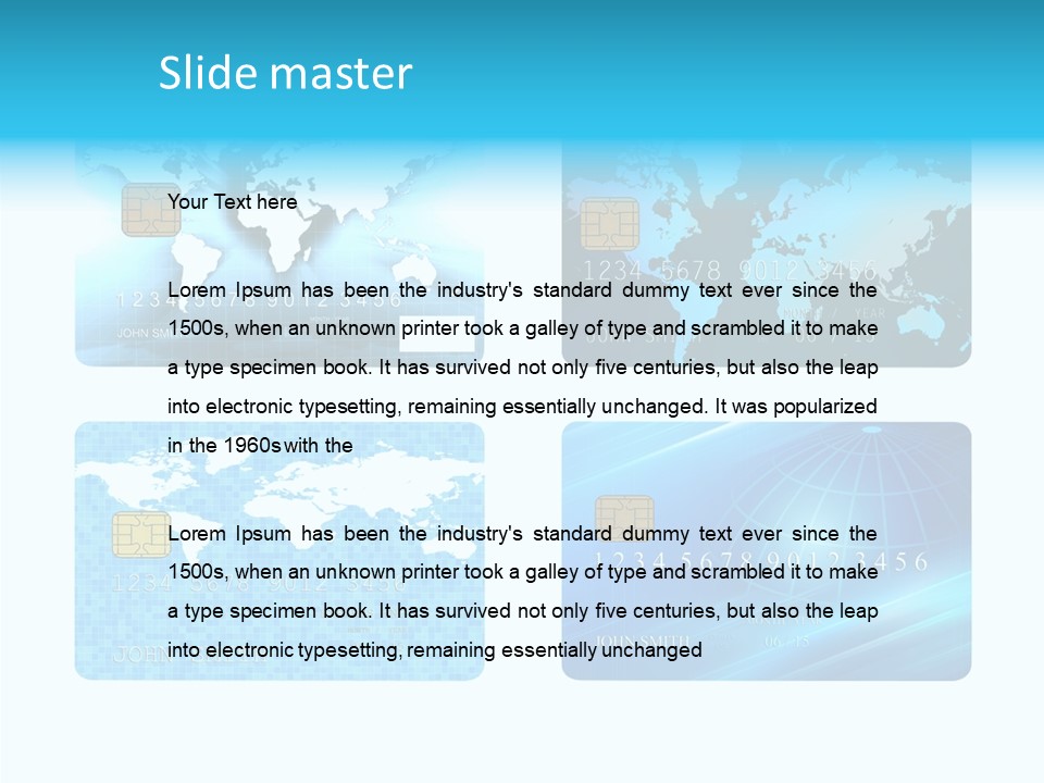 Service Background Symbol PowerPoint Template