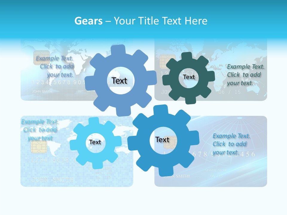 Service Background Symbol PowerPoint Template