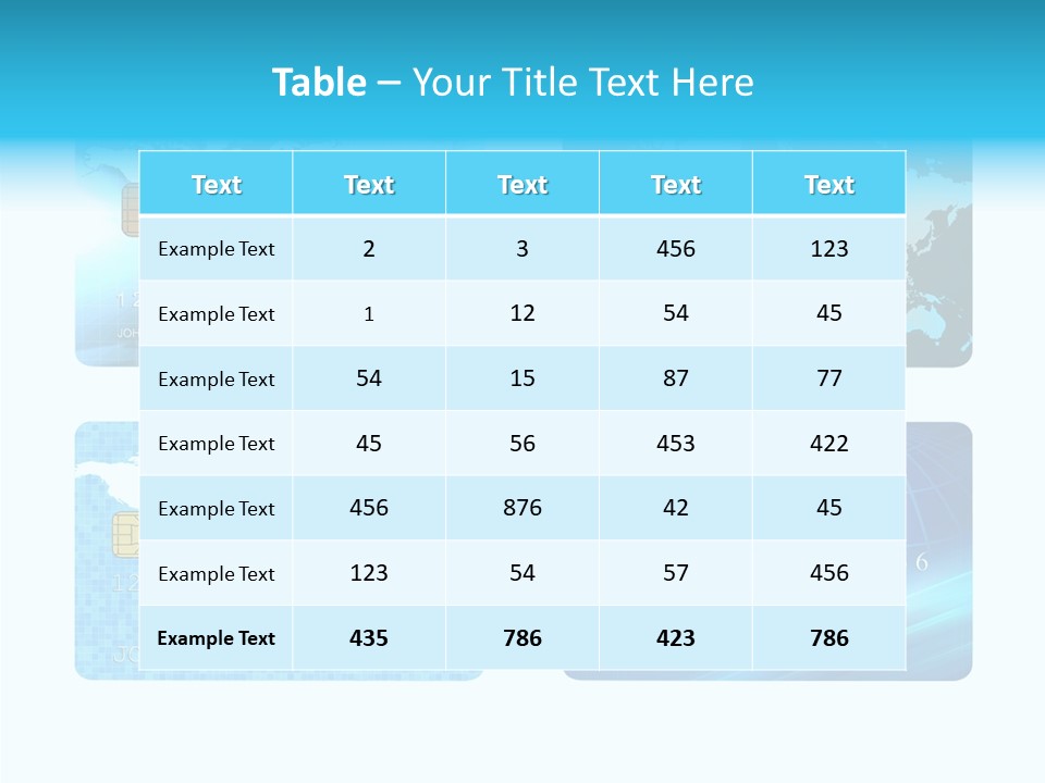 Service Background Symbol PowerPoint Template