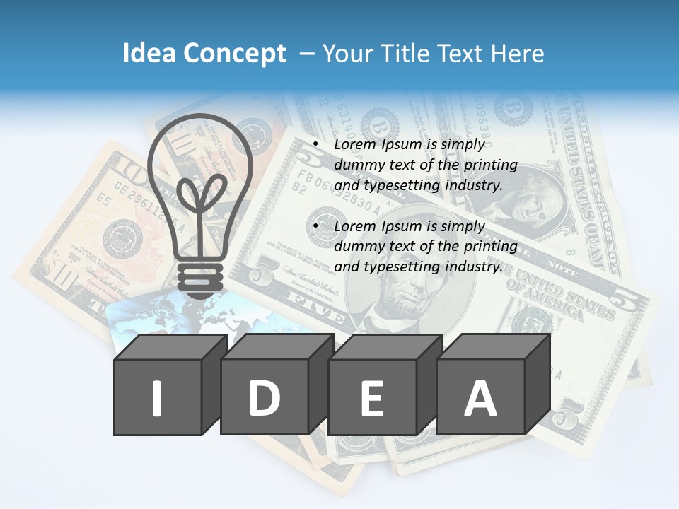 Electronic Pay Bill PowerPoint Template