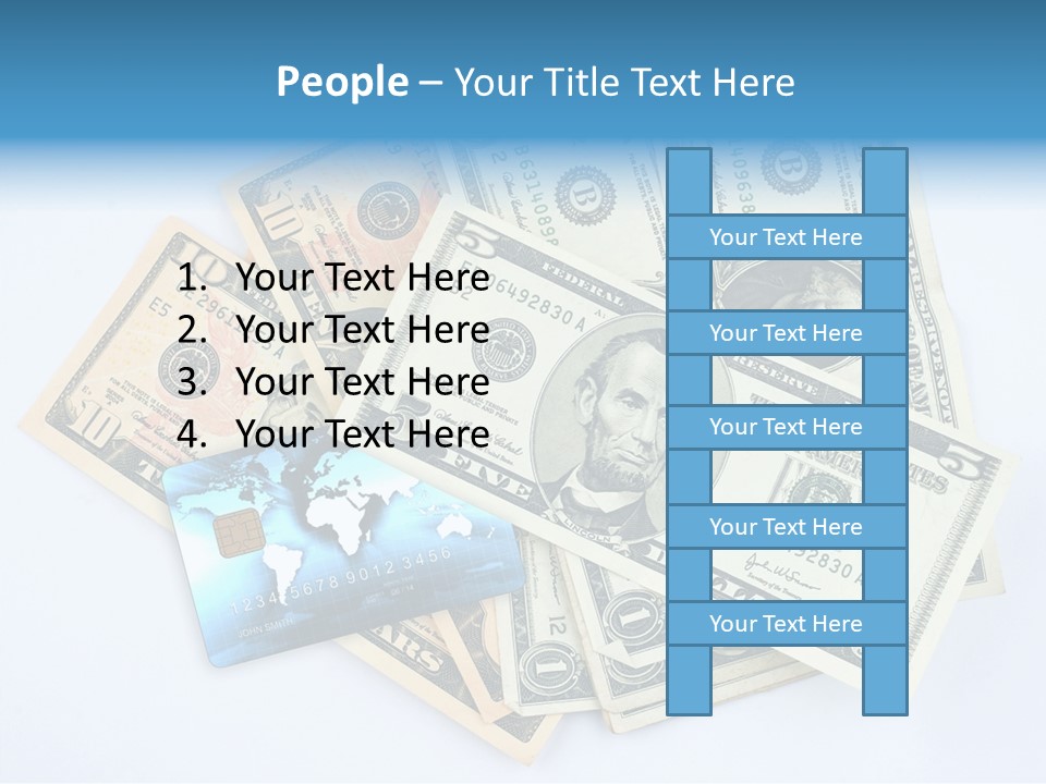 Electronic Pay Bill PowerPoint Template