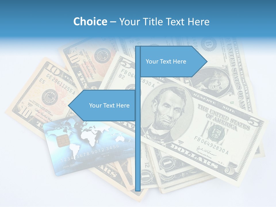 Electronic Pay Bill PowerPoint Template