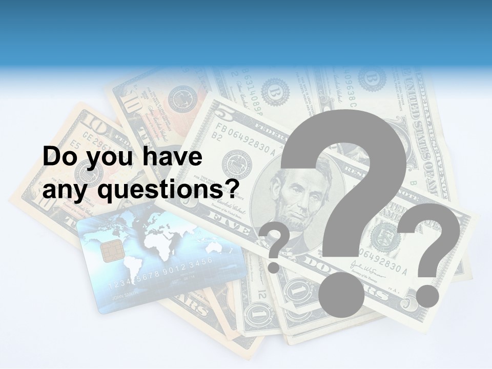 Electronic Pay Bill PowerPoint Template