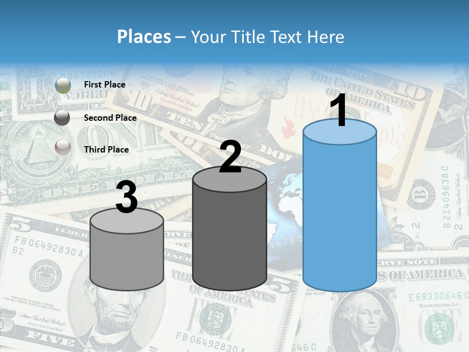 Modern Debit Global PowerPoint Template