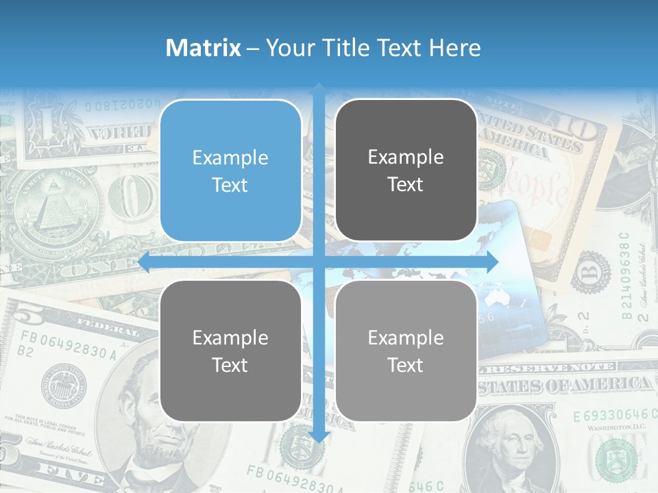 Modern Debit Global PowerPoint Template