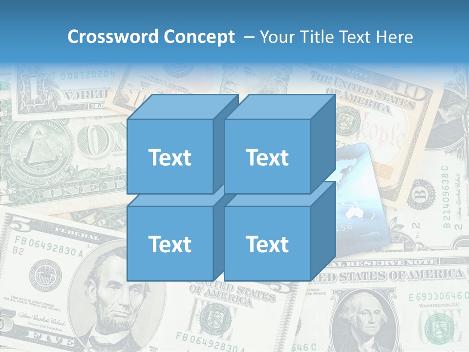 Modern Debit Global PowerPoint Template
