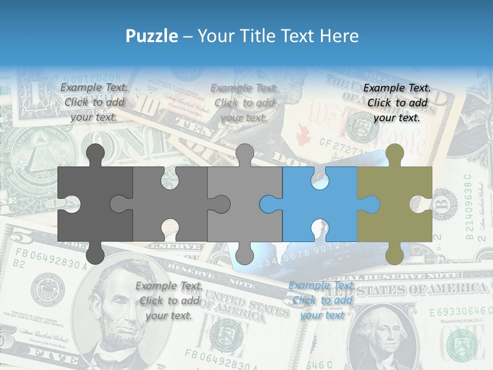 Modern Debit Global PowerPoint Template