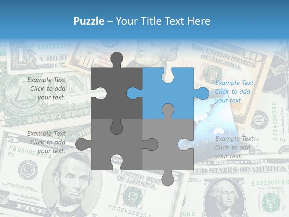 Modern Debit Global PowerPoint Template