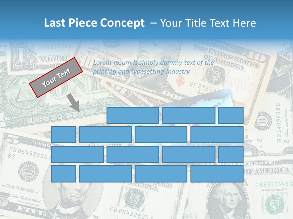 Modern Debit Global PowerPoint Template