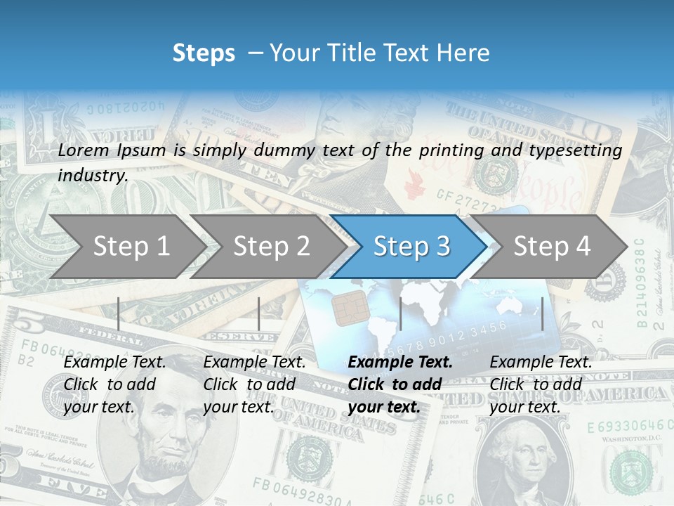 Modern Debit Global PowerPoint Template