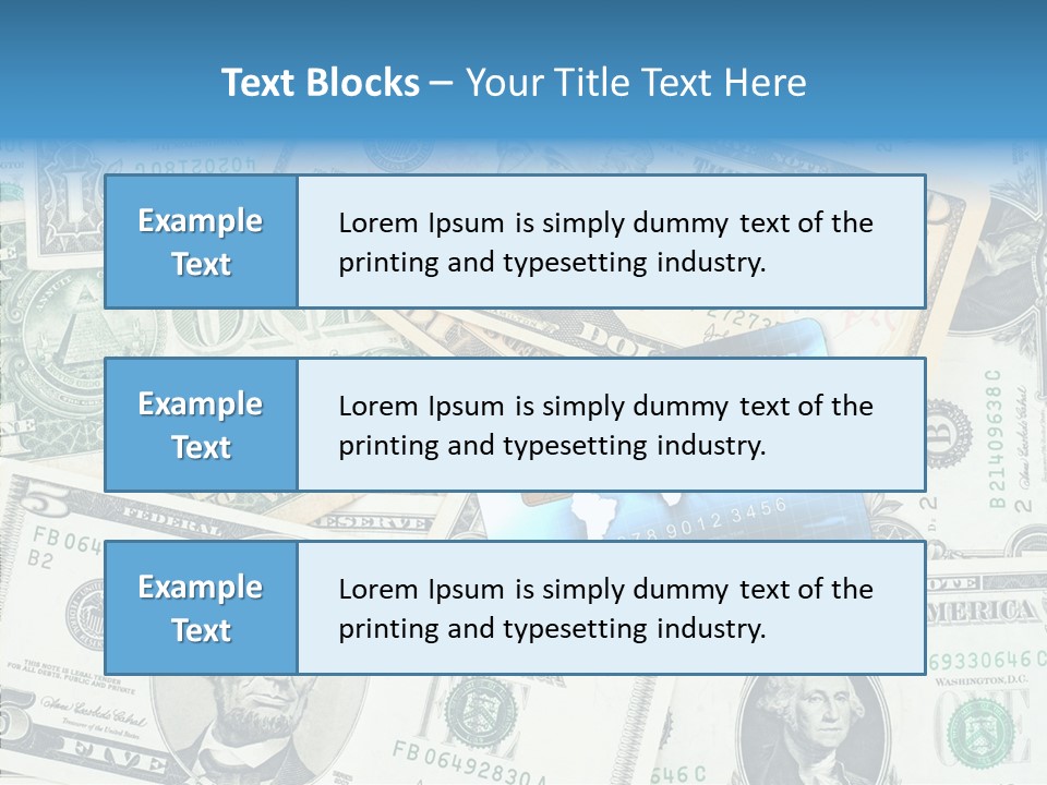 Modern Debit Global PowerPoint Template