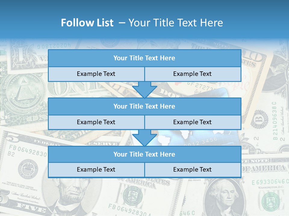 Modern Debit Global PowerPoint Template