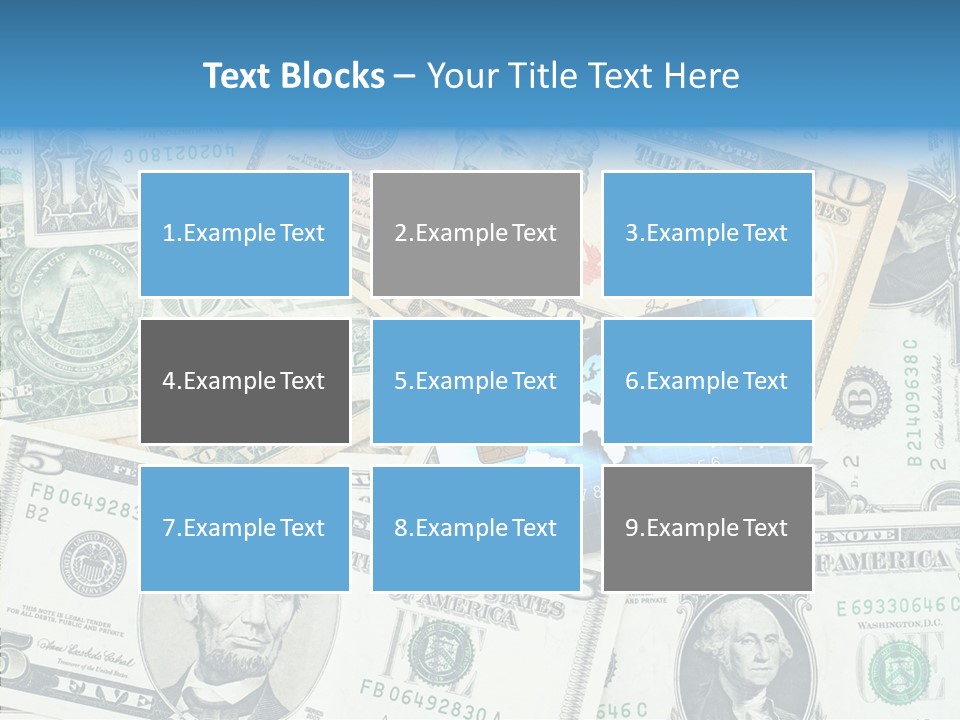 Modern Debit Global PowerPoint Template