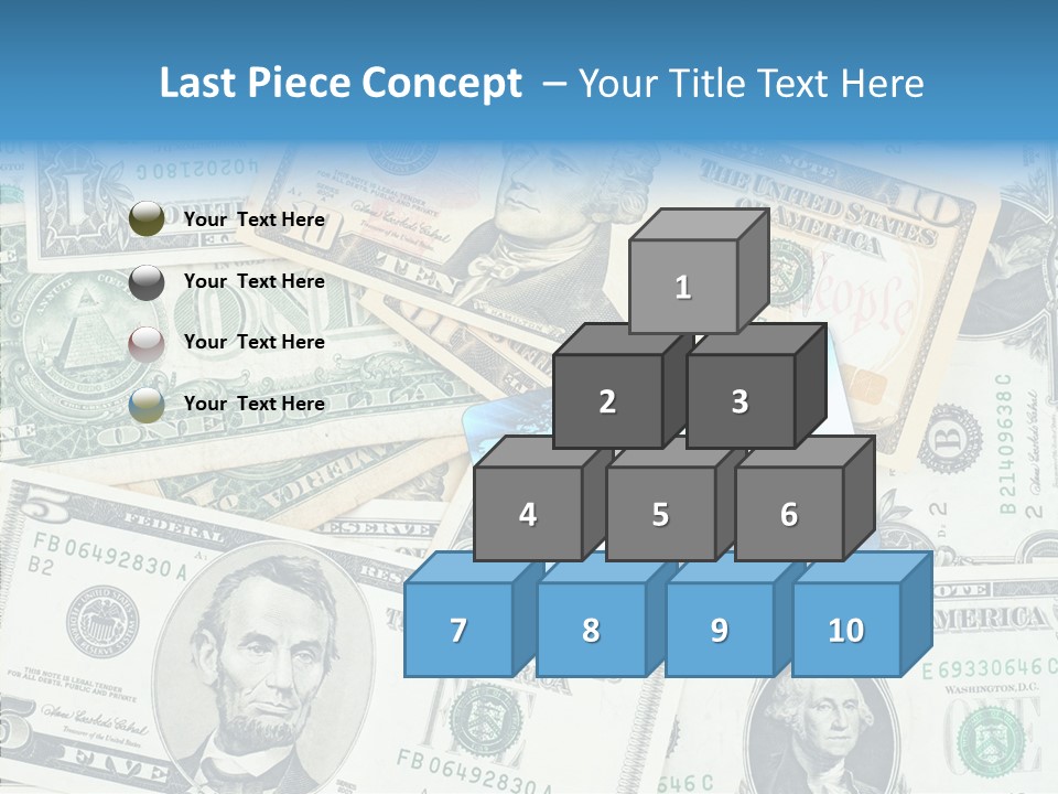 Modern Debit Global PowerPoint Template