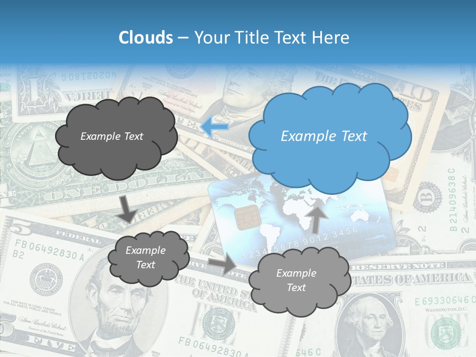 Modern Debit Global PowerPoint Template