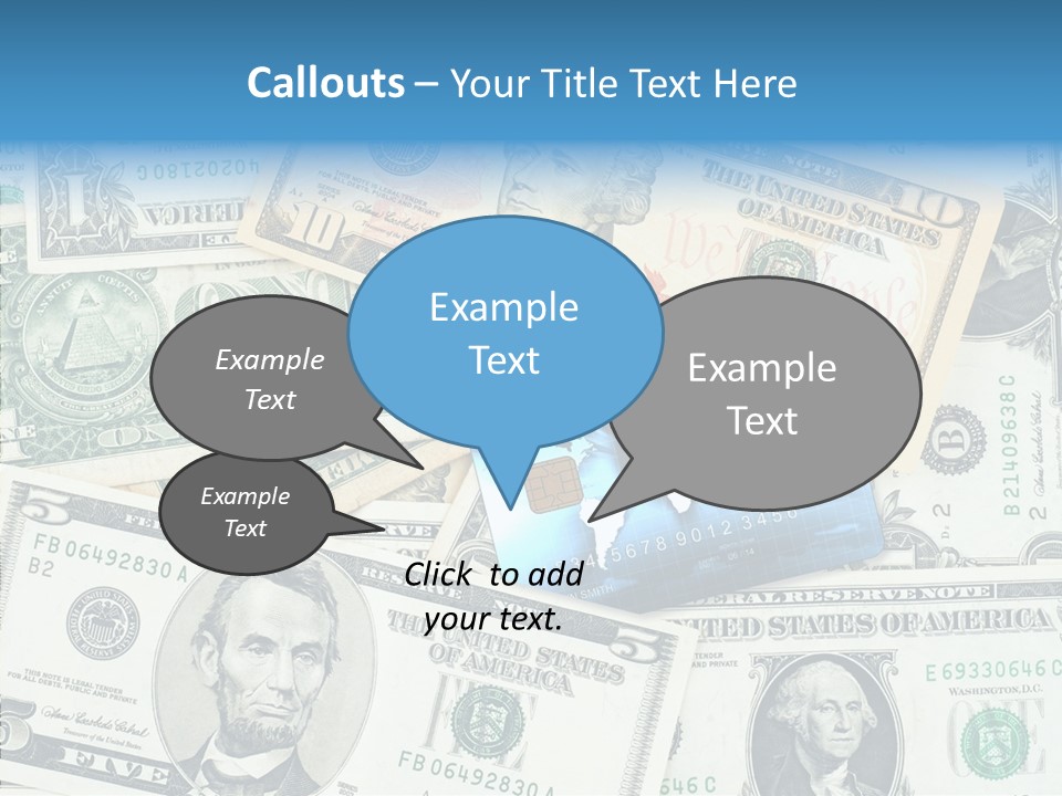 Modern Debit Global PowerPoint Template