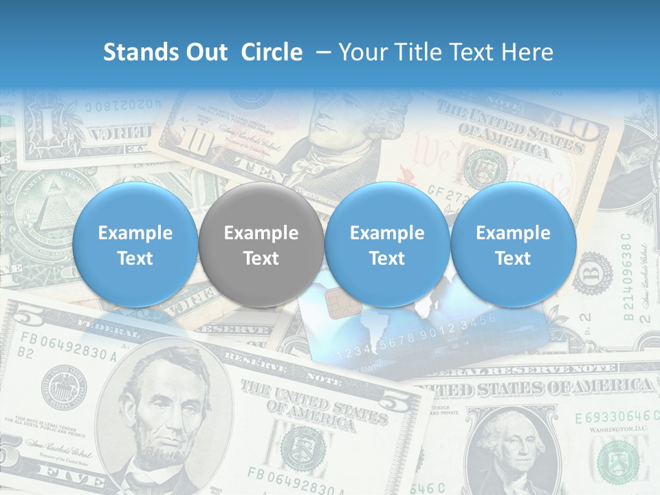 Modern Debit Global PowerPoint Template