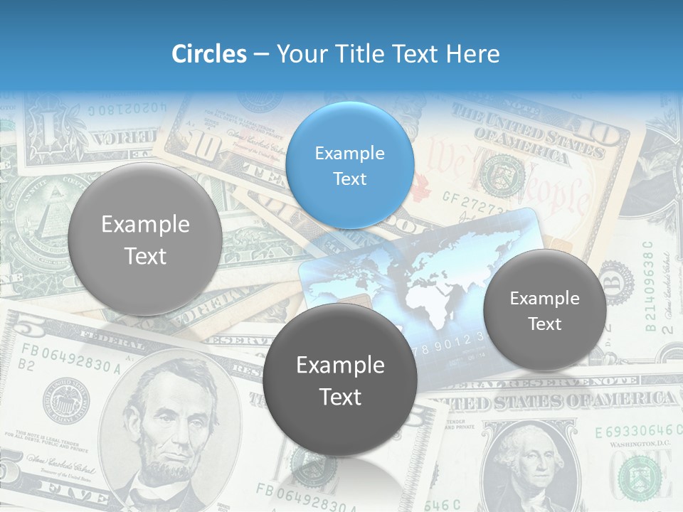 Modern Debit Global PowerPoint Template