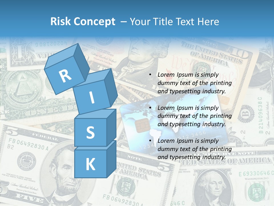 Modern Debit Global PowerPoint Template