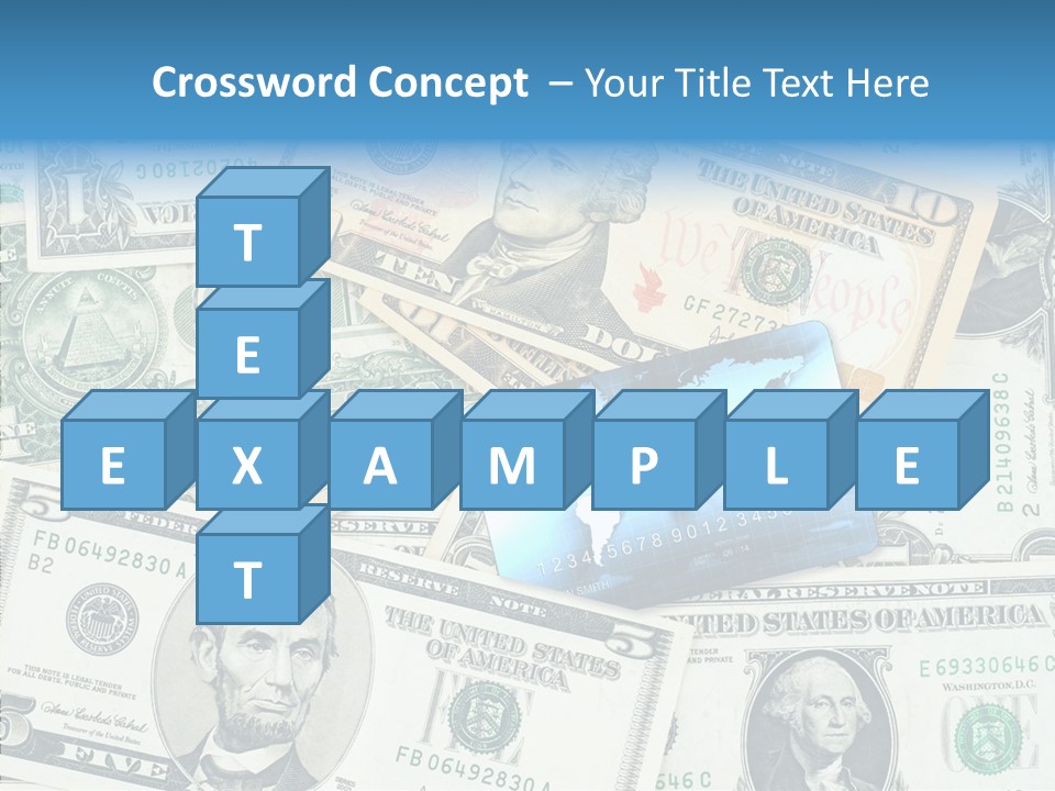 Modern Debit Global PowerPoint Template