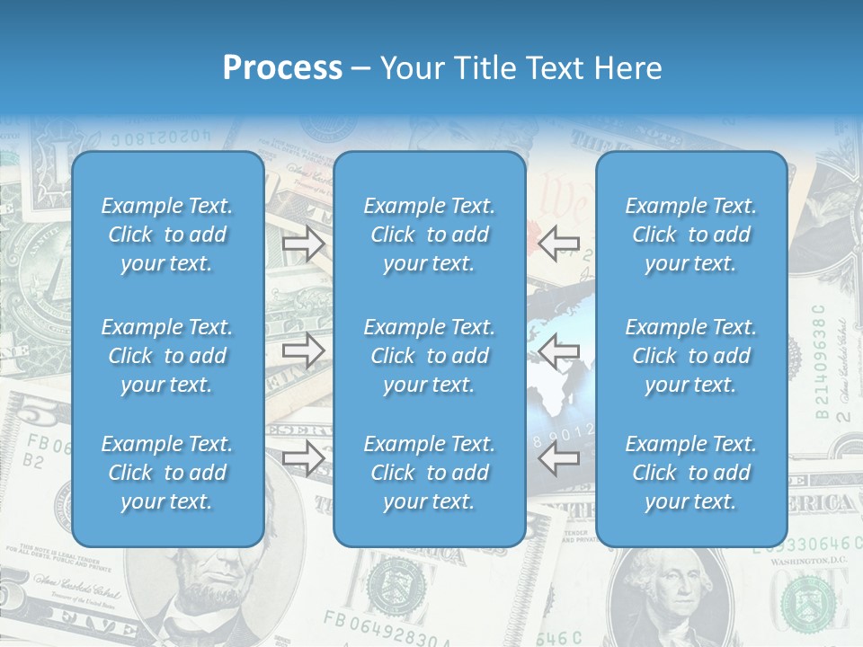 Modern Debit Global PowerPoint Template