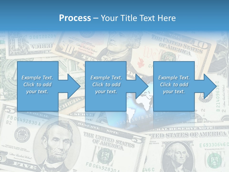 Modern Debit Global PowerPoint Template